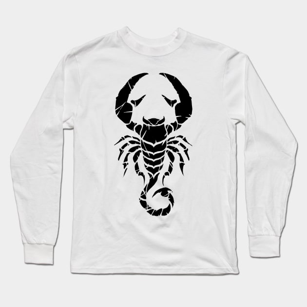 Scorpion - Sting - Pro Wrestling Long Sleeve T-Shirt by Bod Mob Tees